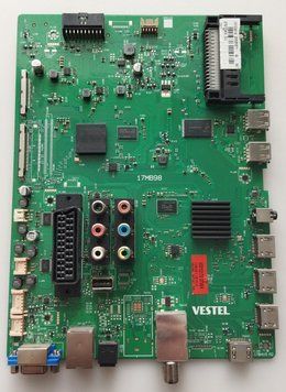 Плата Vestel 17mb98 23328271 до телевізора Haier LEF65V200, Б/в 13/4 фото