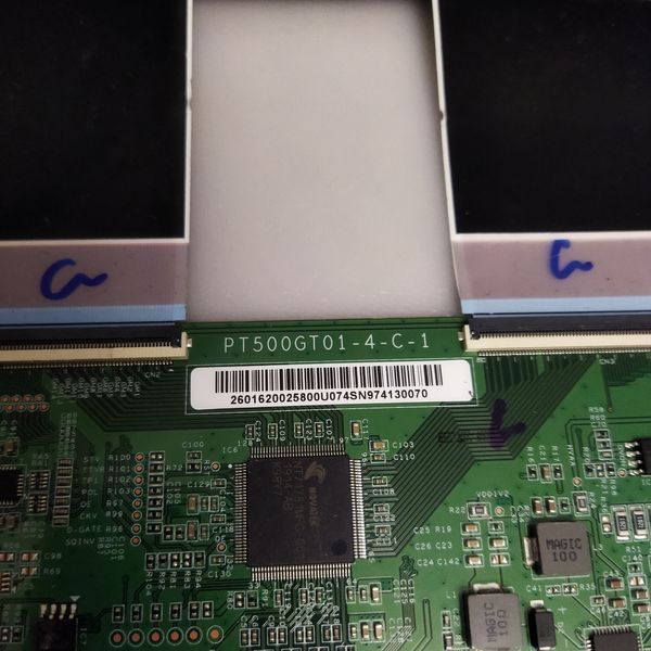 Плата T-con PT500GT01-4-C-1 до телевізора LG 50UM7450, Б/в T1/105 фото
