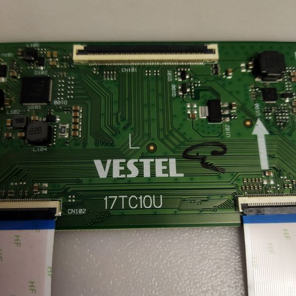 Плата T-con Vestel 17TC10U 23630799 VES550QNDL-2D-N91, до телевізора Toshiba 55U2963DB, Б/в T1/91 фото