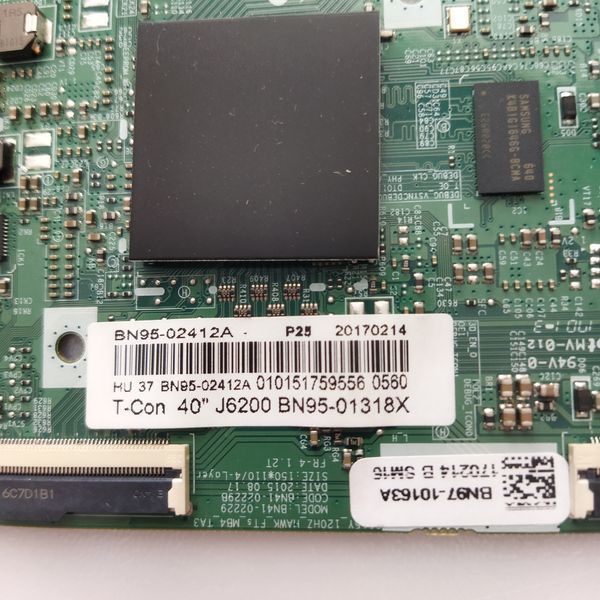 Плата T-con BN41-02229B BN95-02412A до телевізора Samsung UE40J6200, Б/в T1/141 фото