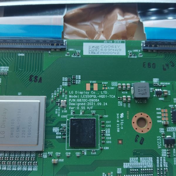 Плата T-con 6870C-0908A LE550PQL (HQ)(C1) до Philips 55OLED702, Б/в T1/42 фото