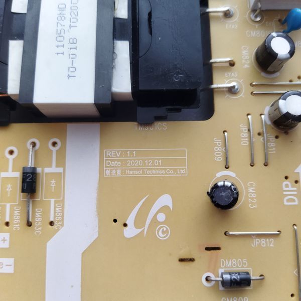 Блок живлення PSU BN44-01111A L65E6N_AHS до Samsung UE65AU8000, Б/в 2S/20 фото