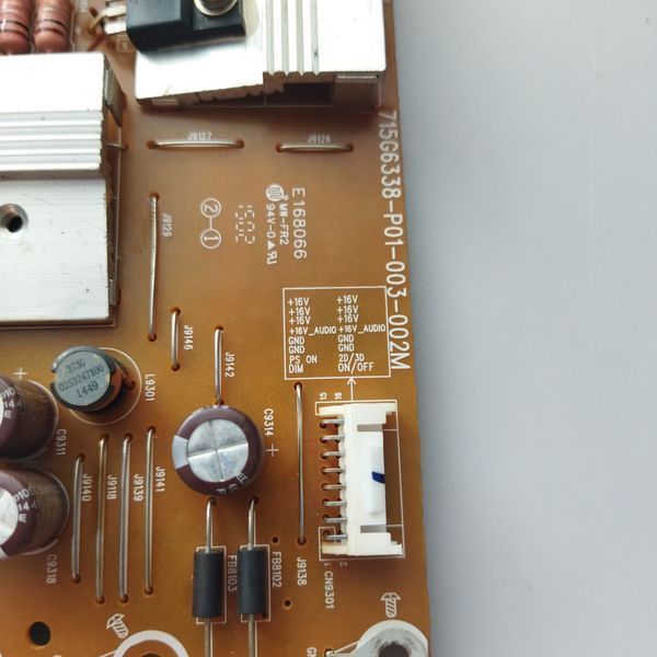 Блок живлення PSU 715G6338-P01-003-002M до телевізора Sharp LC-50LD271K - Стан невідомий, Б/в 3A/19 фото