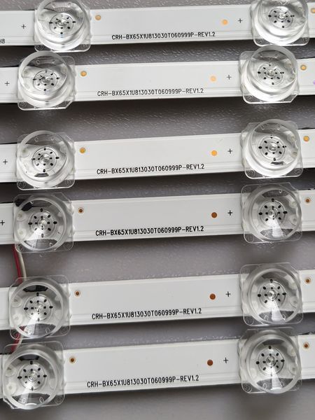 Комплект LED підсвітки HD650X1U81, 2019092501, SVH650AH8 до Hisense 65A7300FTUK, Б/в Оригінал BL1/34 фото