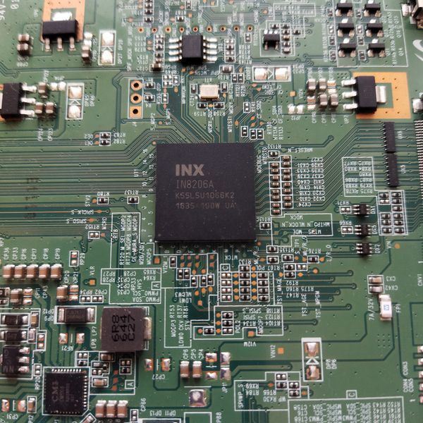 Плата T-con Innolux IN8206A EARDK4570 до телевізора Panasonic TX-50DX750B - Пошкоджена / Під відновлення T1/88 фото