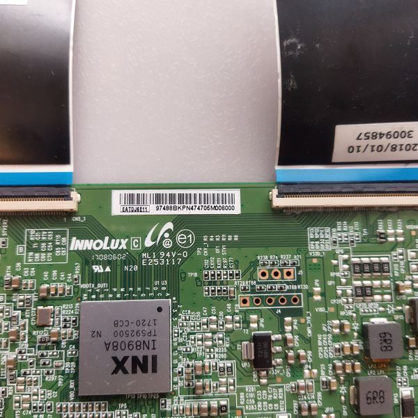 Плата T-con EATDJ6E11 VES500QNDC-2D-N11 до Polaroid P50UP22038A Б/в T1/76 фото