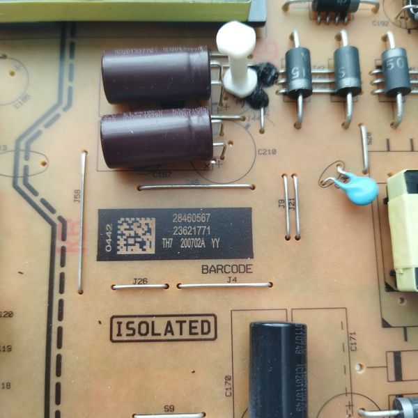 Блок живлення PSU 17IPS72P 23621771 до телевізора Panasonic TX-55HX580B, Б/в 3A/20 фото