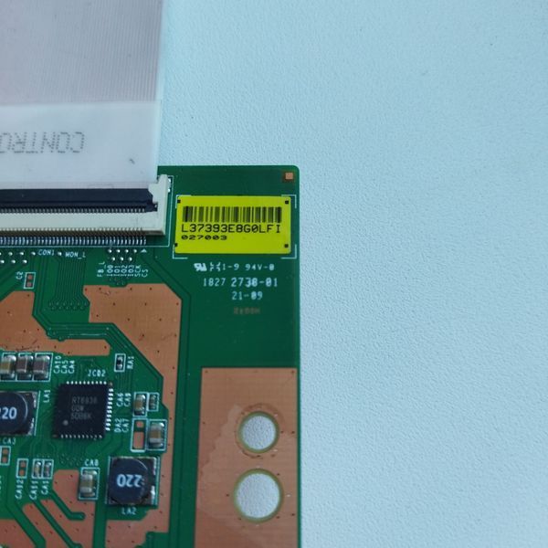 Плата T-con 15Y_65_FU11BPCMTA4V0.4 L37393E8G0LFI до Toshiba 65U6863DB, Б/в T1/19 фото