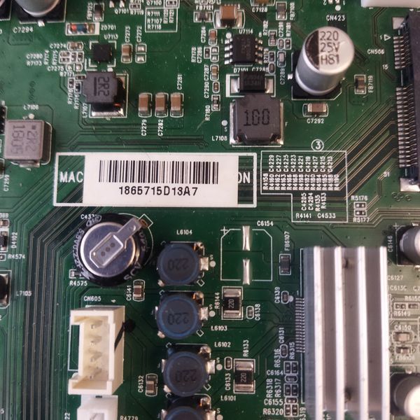 Плата Main 715G7957-M01-000-005K до телевізора Philips 49BDL4050D - Стан невідомий, Б/в 10/10 фото