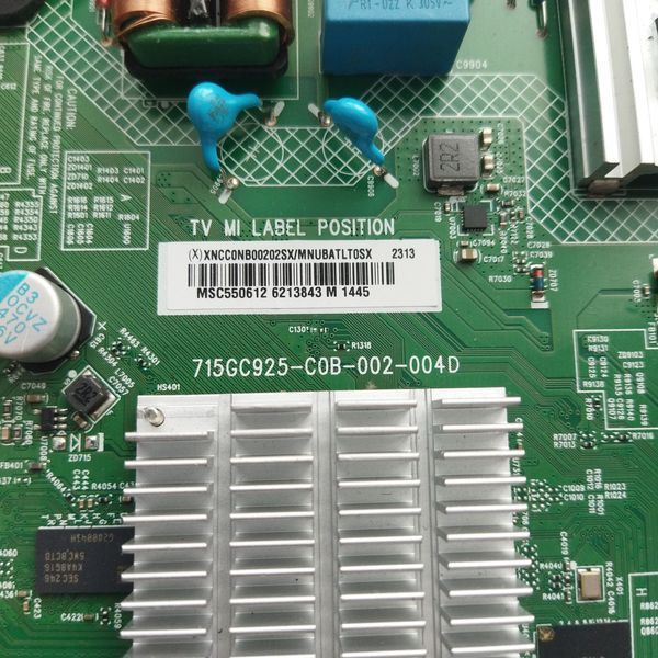 Плата Main 715GC925-C0B-002-004D до телевізора Philips 55PUS7008/12, Б/в 4/12 фото