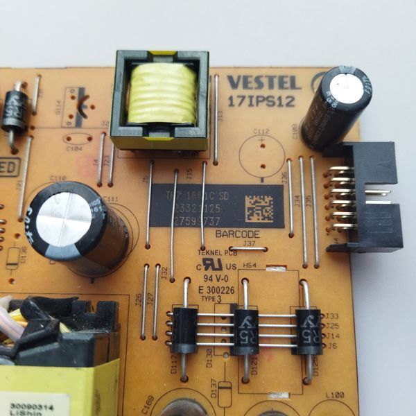 Блок живлення PSU 17IPS12 23321125 до телевізора JVC LT-40C750, Б/в 3A/21 фото