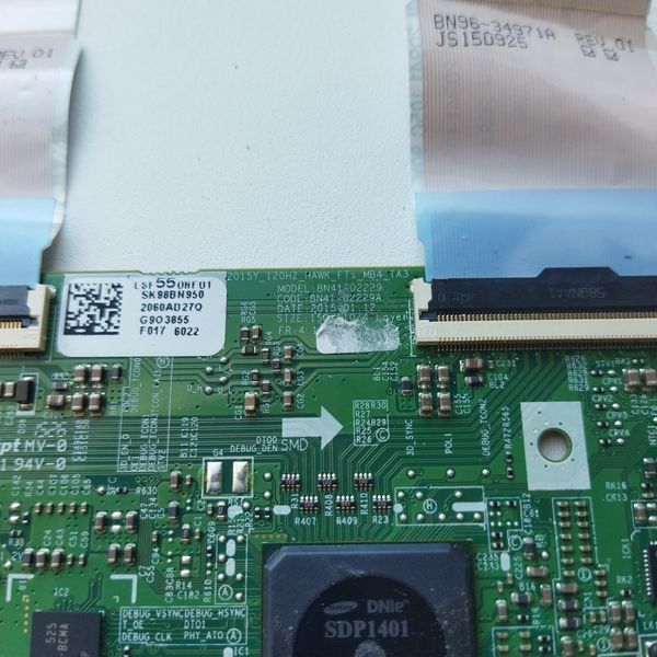 Плата T-con BN41-02229A LSF550HF01 до Samsung UE55J6300AK, Б/в T1/31 фото