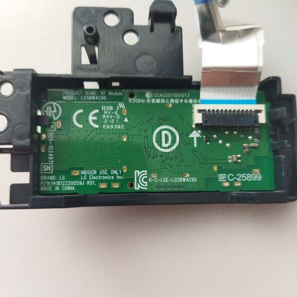 ІЧ приймач wifi EBR8714900 EAY65167004 до LG OLED48C14LB, Б/в L1/1 фото