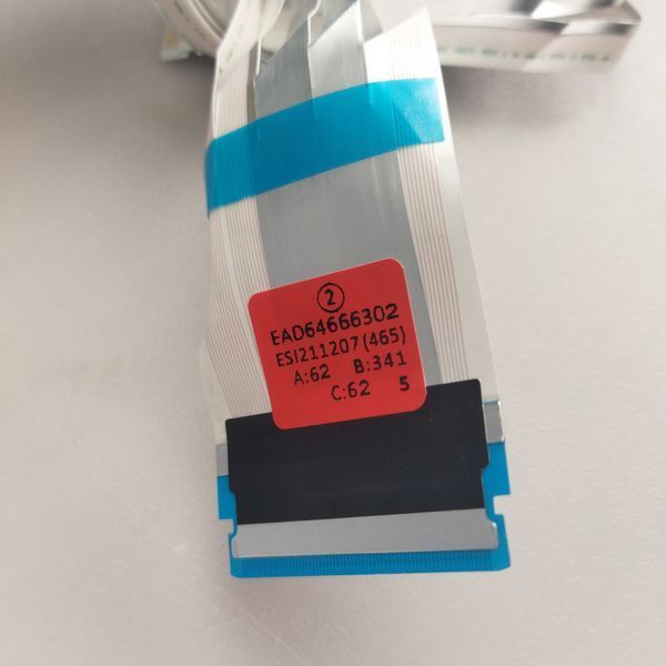 LVDS шлейфи EAD64666302 EAD64666301 до LG 43NANO756PR, Б/в 2579229383 фото