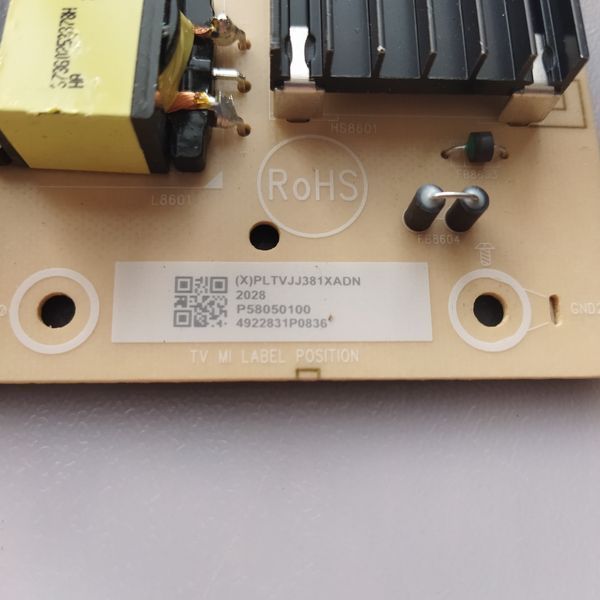 Блок живлення PSU 715GA018-P01-006-003S P58050100 до телевізора Philips 58", Б/в 1A/30 фото