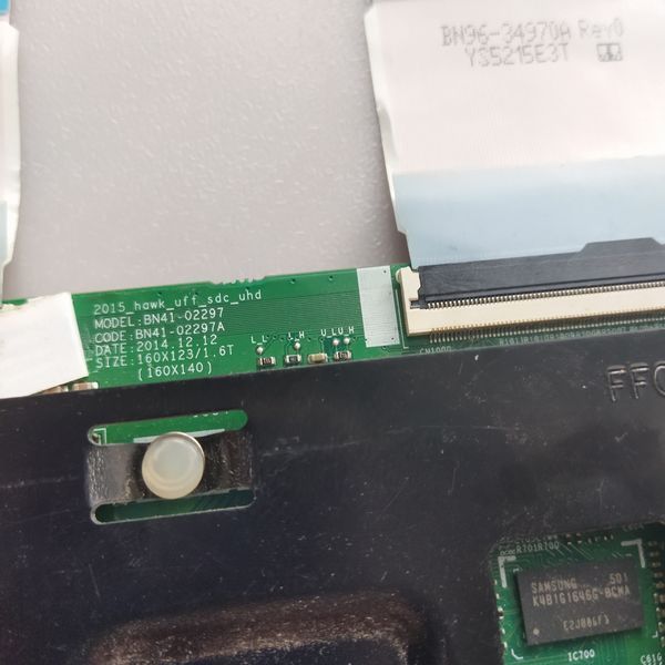 Плата T-con BN41-02297A LSF480FJ02 до Samsung UE48J6445K, Б/в T1/70 фото