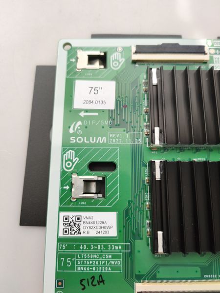 Інвертор Led Driver BN44-01229A L75S8NC_CSM до телевізора Samsung QE75Q80DAU T1/163 фото