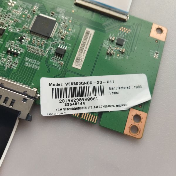 Плата T-con EACDJ6E10 IN8208A VES500QNDC-2D-U11 до Toshiba 50U6863DB, Б/в 2446869000 фото