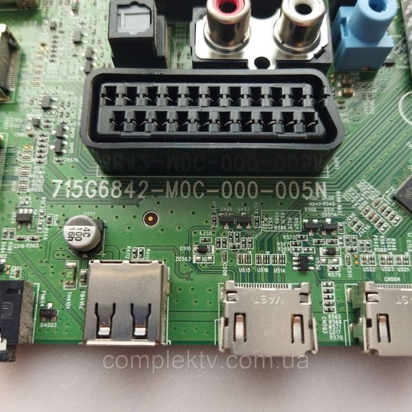 Плата 715G6842-M0C-000-005N до Philips 50PUS6809/12 Б/в 2742675254 фото