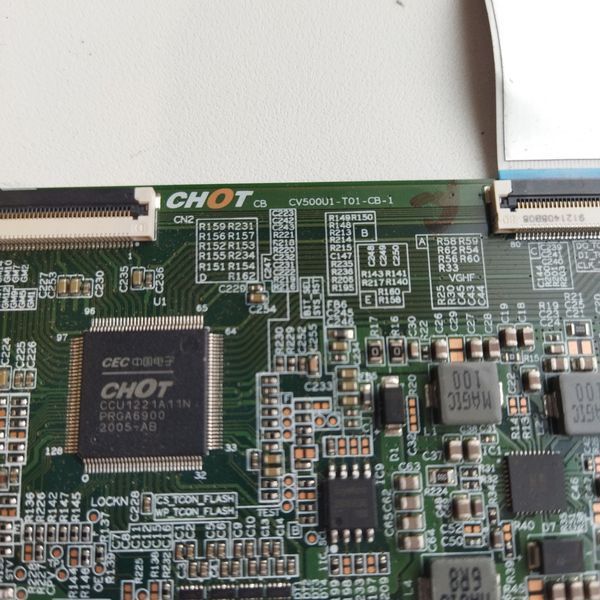 Плата T-con CV500U1-T01-CB-1 до Philips 50PUS6203/12, Б/в T1/69 фото