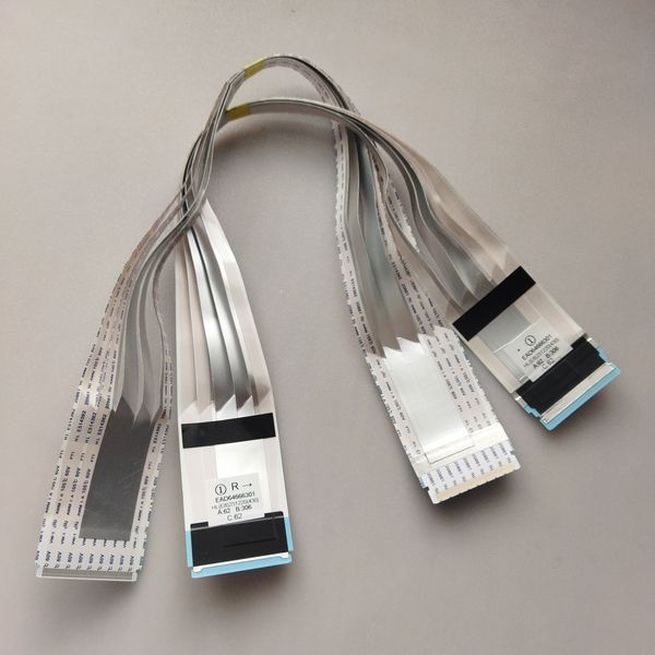 Шлейфи LVDS EAD64666301 EAD64666302 до телевізора LG 60UQ81006LB, Б/в L1/3 фото