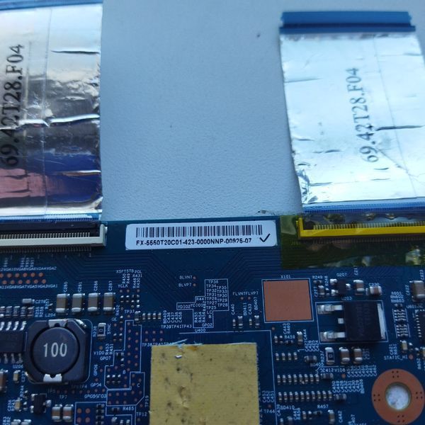 Плата T-con T500HVN08.0 ctrl bd 50t20-c00 до Sony KDL-50W829B, Б/в T1/43 фото