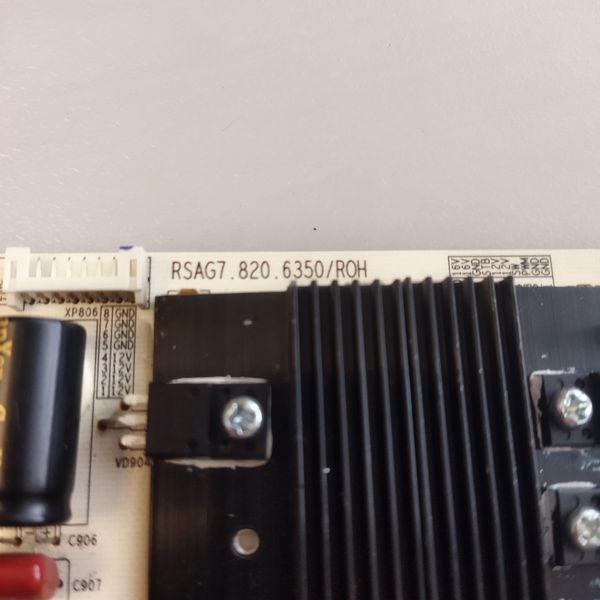 Блок живлення PSU RSAG7.820.6350/Roh до Hisense H55N6800, Б/в 2A/28 фото