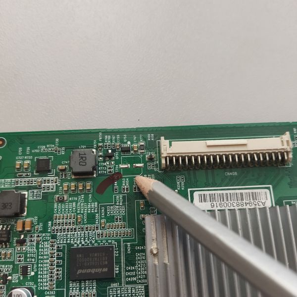 Плата Main 715G7853-M01-B00-005K до телеізора Philips 40HFL3011T/12 - Пошкоджена, Б/в 2561750109 фото