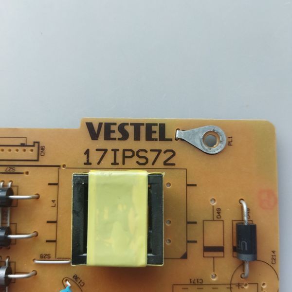 Блок живлення PSU Vestel 17IPS72 23776300 до телевізора Toshiba 55UF3D53DB, Б/в 3A/10 фото