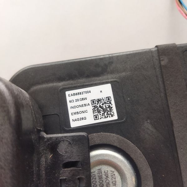 Динаміки EAB65827003 EAX65827004 до телевізора LG OLED55C46LA, Б/в D1/24 фото