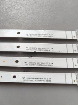 Комплект LED підсвітки HD550Y1U72-T0L1-2020061001-SVH550F94 до телевізора Hisense 55A6BGTUK, Б/в Оригінал BL1/60 фото