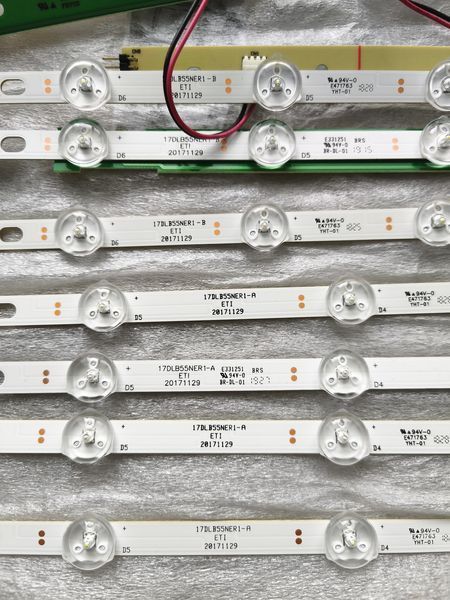 Комплект LED підсвітки 17DLB55NER1-A до Toshiba 55U6863DG BL1/68 фото