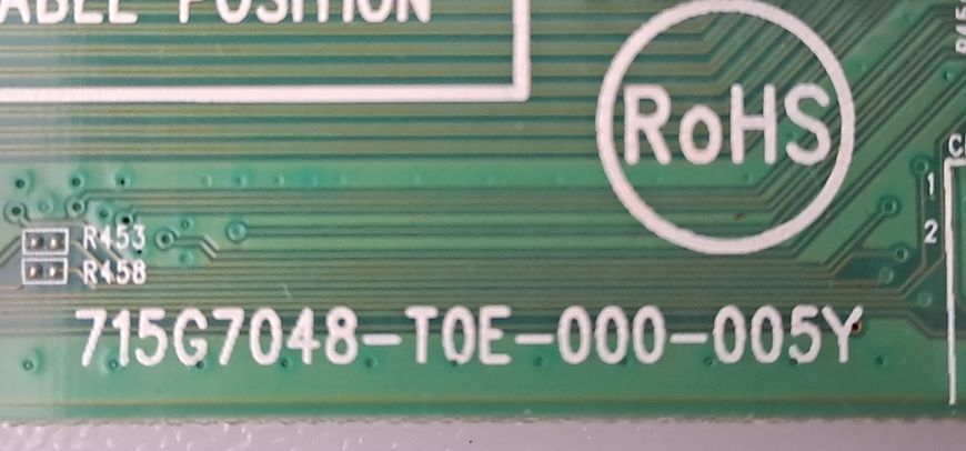 Плата T-CON 14Y_RA_FF13MB4C2LVO.1 до телевізора Phillips 40PFK6300, Б/в T1/119 фото
