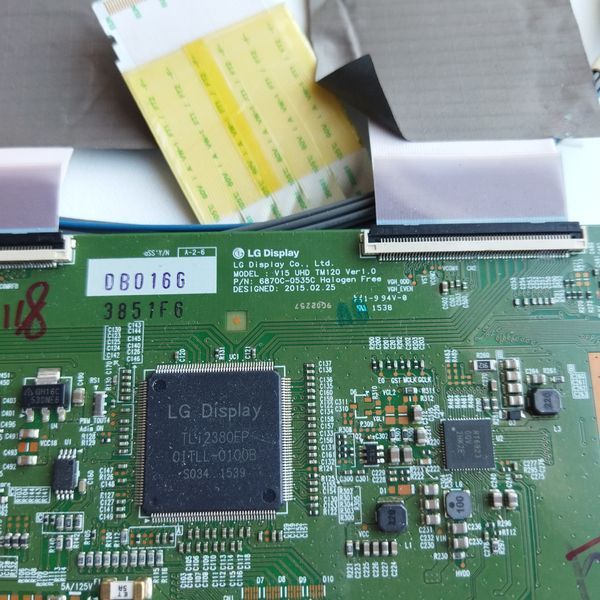 Плата T-con 6870C-0535C до LG 55UF680V, Б/в T1/55 фото